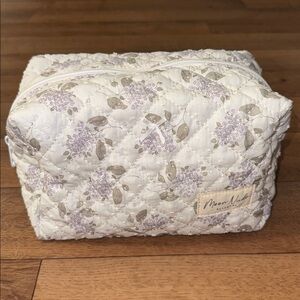 Moon Nude Handmade Quilted Floral Makeup Bag Sustainable Ethically Made Darling